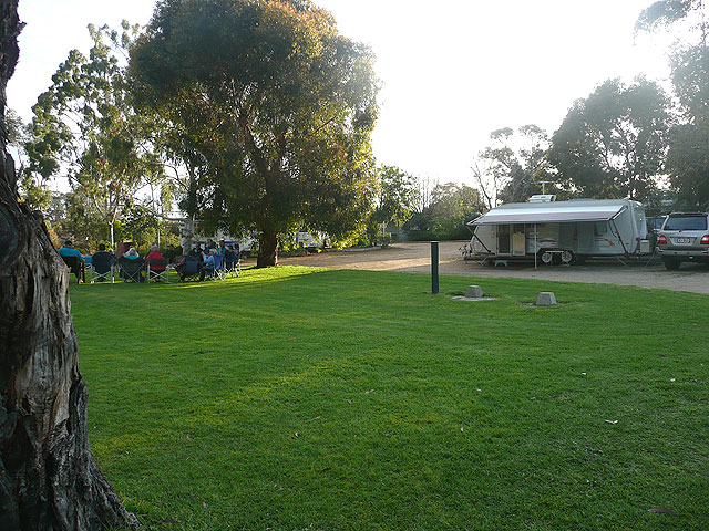 Kojonup Caravan Park - Kojonup: Kojonup Caravan Park lovely grassed and bush setting.