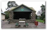 Korumburra Tourist Park - Korumburra: Large camp kitchen with area for open fire