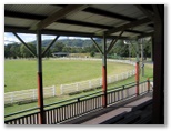 Kyogle Showground Motor Home and Caravan Park - Kyogle: View of showground from grandstand