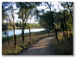 Lake Inverell Reserve - Inverell: The walking path