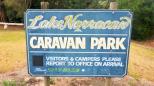 Lake Narracan Caravan & Camping Park - Lake Narracan: Welcome sign