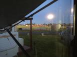 Lakes Entrance Recreation and Camping Reserve - Lakes Entrance: Sport is occasionally played on the Oval at night
