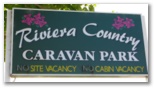 Riviera Country Caravan Park - Lakes Entrance: Riviera Country Caravan Park welcome sign