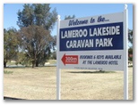 Lameroo Lakeside Caravan Park - Lameroo: Lameroo Lakeside Caravan Park welcome sign