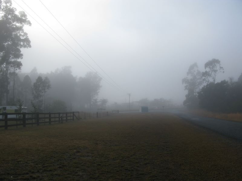 Lanitza NSW - Lanitza: Same location on a foggy morning