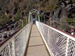 Treasure Island Caravan Park - Launceston: Swing bridge Cataract gorge