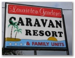 Laurieton Gardens Caravan Resort - Laurieton: Laurieton Gardens Caravan Resort welcome sign.