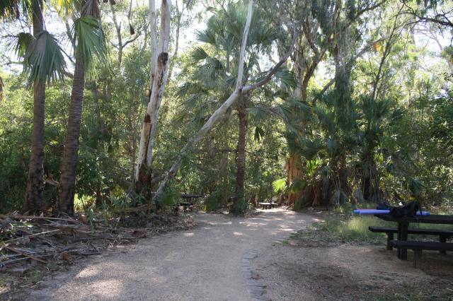Adels Grove Caravan Park - Lawn Hill National Park: Track to swimming area