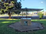 Leitchville Travellers Rest Area - Leitchville: Sheltered barbecue  and cooking facilities 