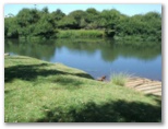 Longford Riverside Caravan Park - Longford: Delightful river views