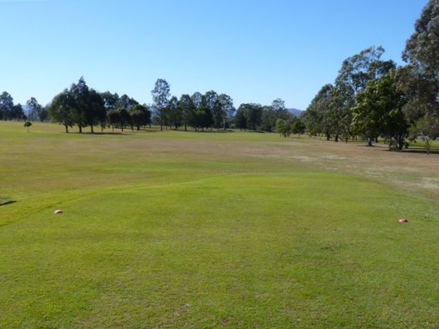 Lowood and District Golf Club - Lowood: Fairway view on Hole 4
