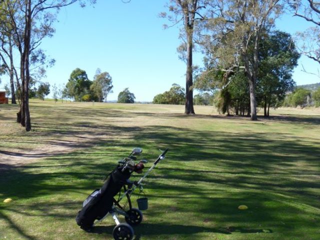 Lowood and District Golf Club - Lowood: Fairway view on Hole 9