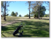 Lowood and District Golf Club - Lowood: Fairway view on Hole 9