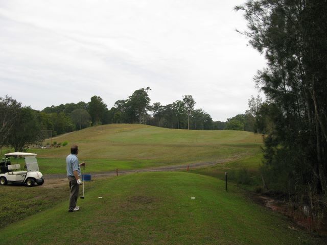 Macksville Country Club - Macksville: Fairway view on Hole 8.
