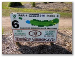 Maclean Golf Course - Maclean: Layout of the 6th hole.