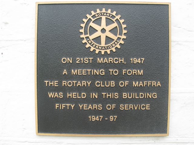 Maffra Holiday Park - Maffra: Rotary Club of Maffra was formed in the building shown in the next photo.