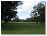Maffra Golf Course Hole By Hole - Maffra: Fairway view on Hole 4
