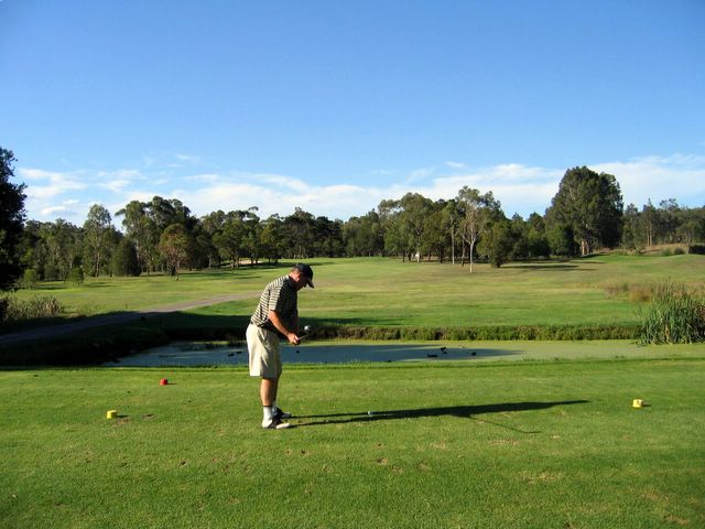 Easts Leisure and Golf Course - Maitland: Fairway view Hole 3