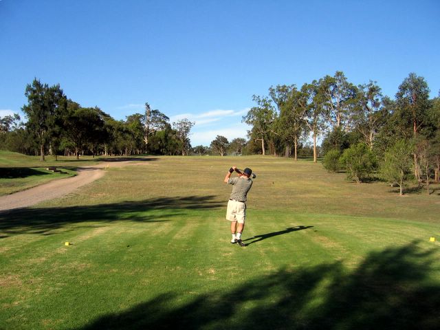 Easts Leisure and Golf Course - Maitland: Fairway view Hole 4