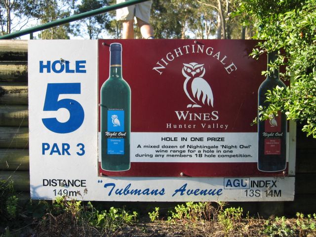 Easts Leisure and Golf Course - Maitland: Hole 5 - Par 3, 149 meters