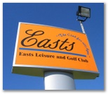 Easts Leisure and Golf Course - Maitland: East Maitland Golf Club welcome sign