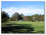 Easts Leisure and Golf Course - Maitland: Approach to the Green on Hole 1