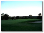 Easts Leisure and Golf Course - Maitland: Green on Hole 9