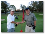 Easts Leisure and Golf Course - Maitland: David Power and Jim West complete a rewarding round of golf
