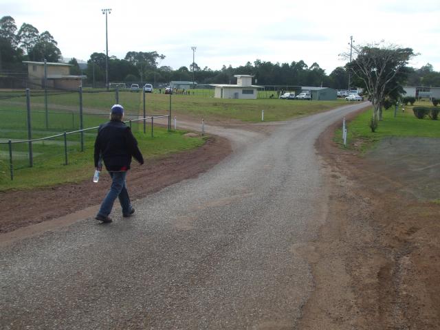 Maleny Showgrounds - Maleny: It takes about 15mins to walk around the perimiter of the Maleny Qld Showgrounds