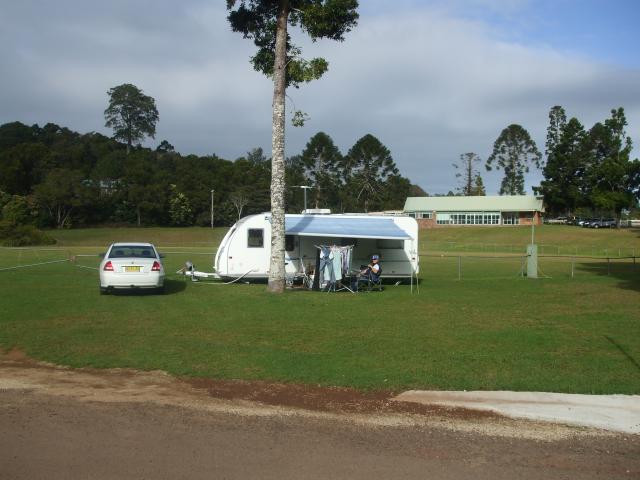 Maleny Showgrounds - Maleny: You can choose to park your caravan a little away from the main area.