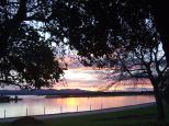 Mallacoota Foreshore Holiday Park - Mallacoota: sunrise from the campground 