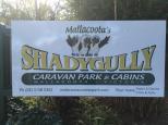 Mallacootas Shady Gully Caravan Park - Mallacoota: Welcome sign