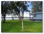 BIG4 Lake Macquarie Monterey Tourist Park - Mannering Park: Powered sites for caravans with lake views