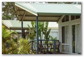 East's Ocean Shores Holiday Park - Manning Point: Large decks