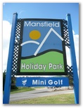 Mansfield Holiday Park - Mansfield: Mansfield Holiday Park welcome sign