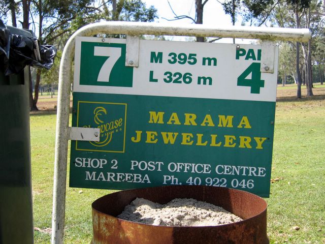 Mareeba Golf Course - Mareeba: Hole 7: Par 4, 395 metres