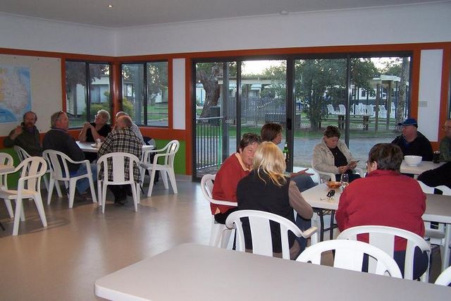 Marong Caravan and Cabin Village - Marong: Modern meeting room -  a nice place to visit when it is raining