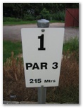 Marrickville Golf Course - Marrickville Sydney: Hole 1 - Par 3, 215 meters