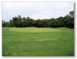 Marrickville Golf Course - Marrickville Sydney: Green on Hole 1