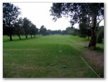 Marrickville Golf Course - Marrickville Sydney: Fairway view Hole 2 - Par 3, 219 meters
