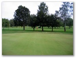 Marrickville Golf Course - Marrickville Sydney: Green on Hole 2