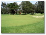 Marrickville Golf Course - Marrickville Sydney: Green on Hole 3
