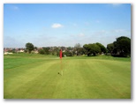 Marrickville Golf Course - Marrickville Sydney: Green on Hole 8