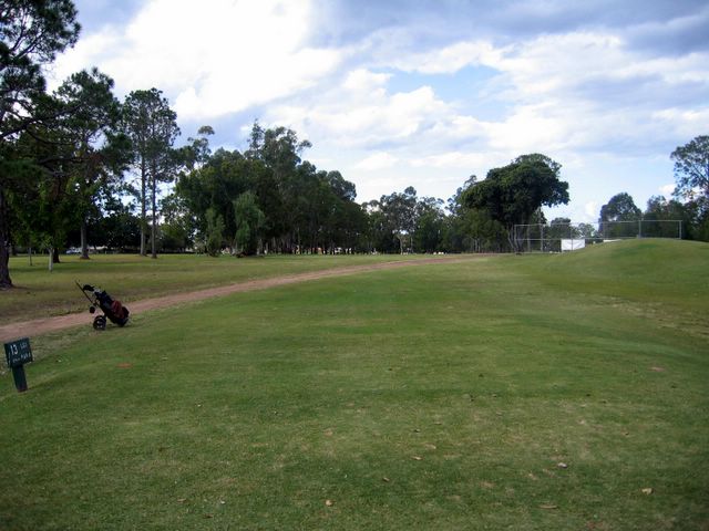 Maryborough Golf Course - Maryborough: Fairway view Hole  13