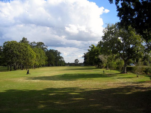 Maryborough Golf Course - Maryborough: Fairway view Hole  14