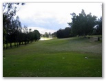 Maryborough Golf Course - Maryborough: Fairway view Hole 16 - notice the steep incline