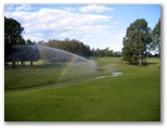 Maryborough Golf Course - Maryborough: Watering the fairway and creating rainbows