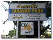 Huntsville Caravan Park - Maryborough: Welcome sign