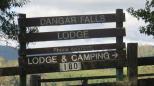 Dangar Falls Picnic Area - Megan: Front gate.