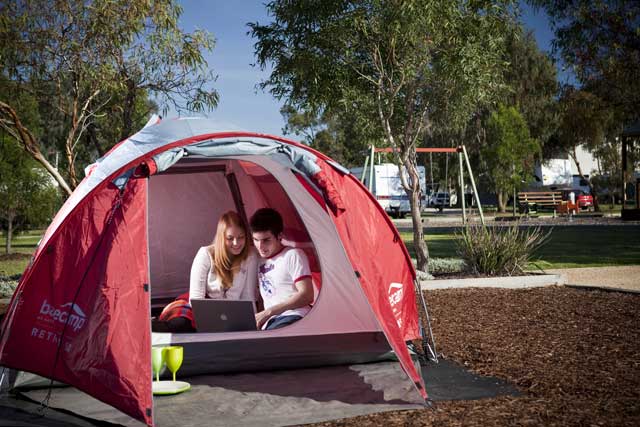 Apollo Gardens Caravan Park - Craigieburn: Area for tents and camping